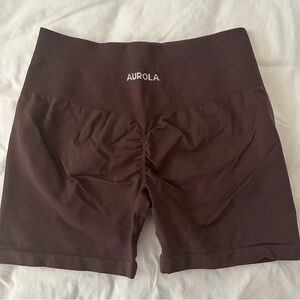 Aurola Dream Collection Gym Shorts Brown